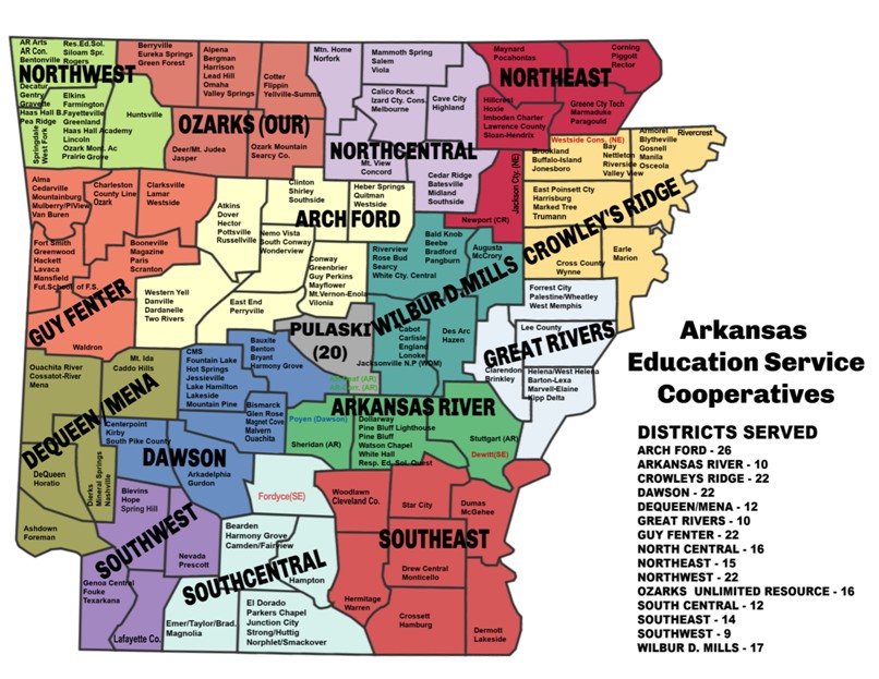 Arkansas Education Service Cooperatives